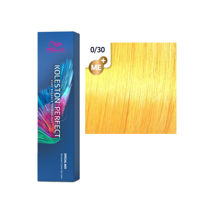 Краска для волос Wella Koleston Perfect ME+ Special Mix 0/30 Золотистый натуральный 60 мл