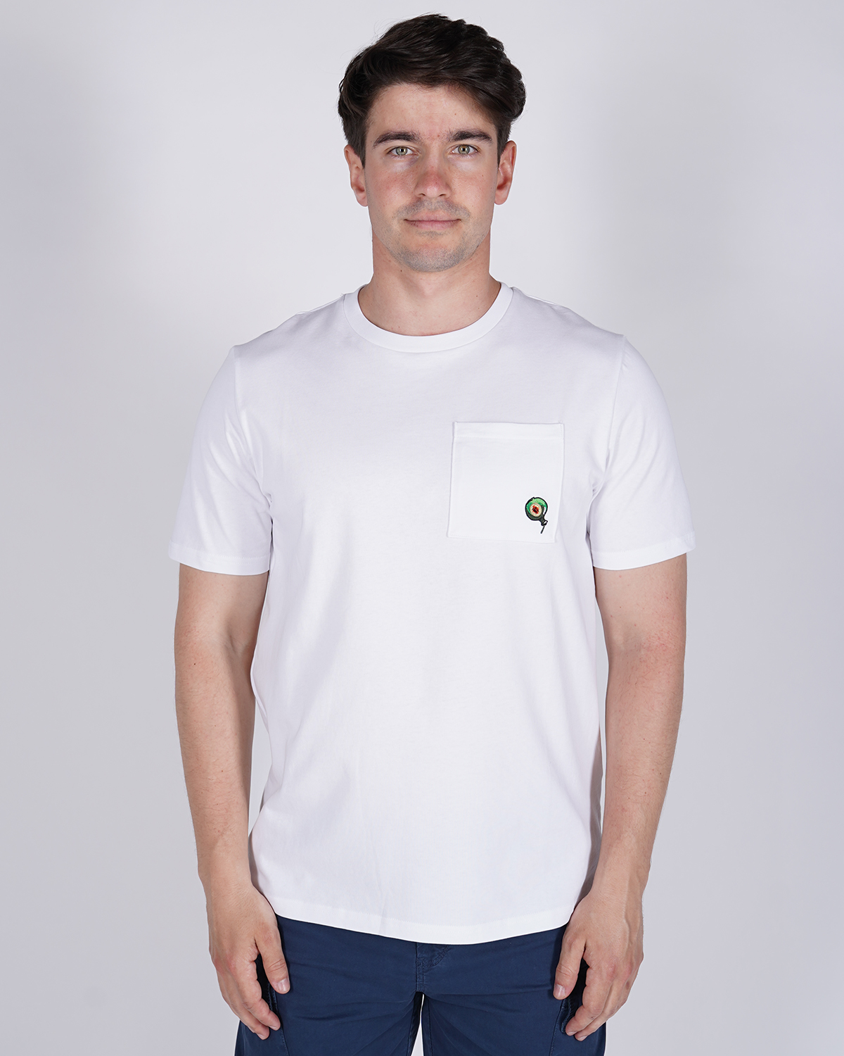 

Футболка мужская Qwentiny QW s1227 белая 2XL, Белый, QW s1227