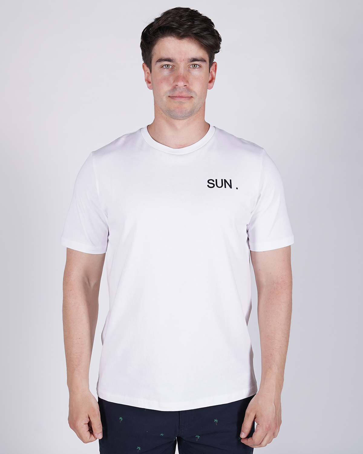 

Футболка мужская Qwentiny QW s1231 белая 2XL, Белый, QW s1231