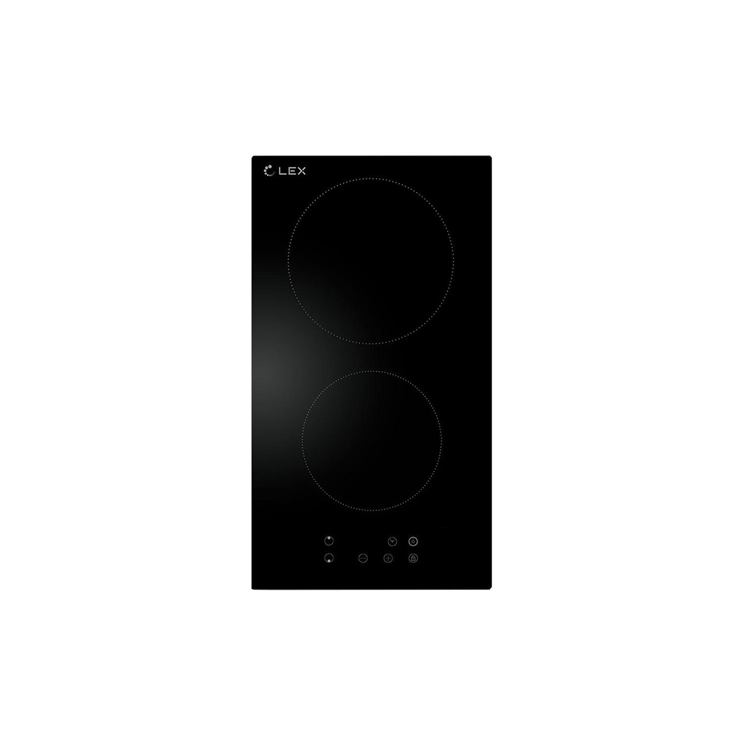 Встраиваемая варочная панель электрическая LEX EVH 320 BL черный встраиваемая варочная панель электрическая smeg se464td черная