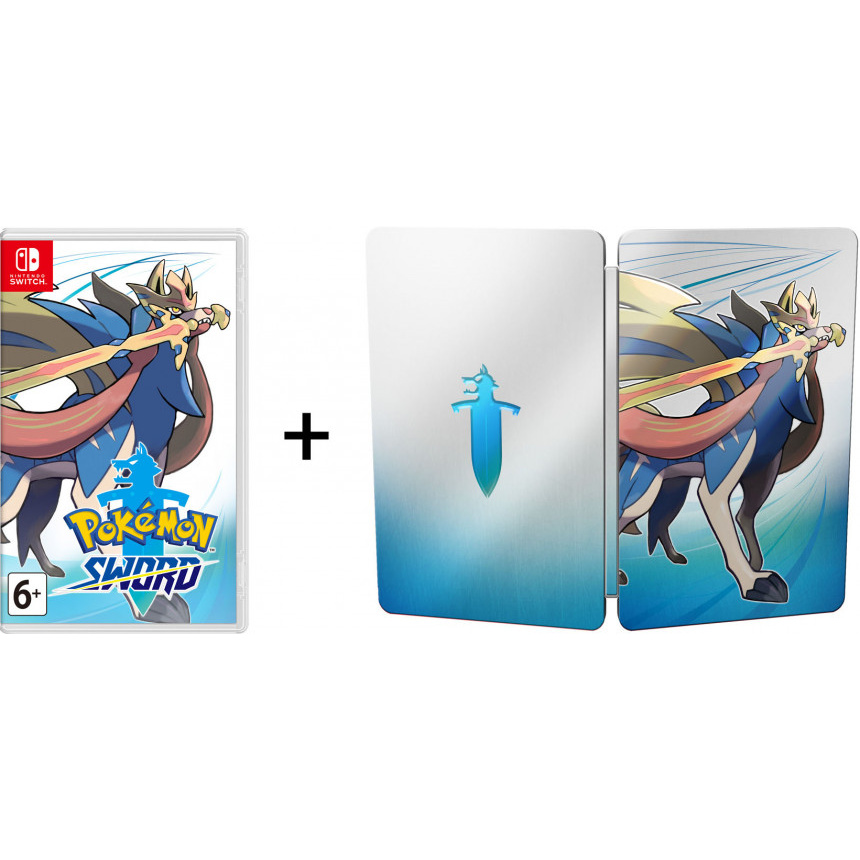 

Игра Pokemon Sword. Day One Edition для Nintendo Switch, Pokemon Sword D1E