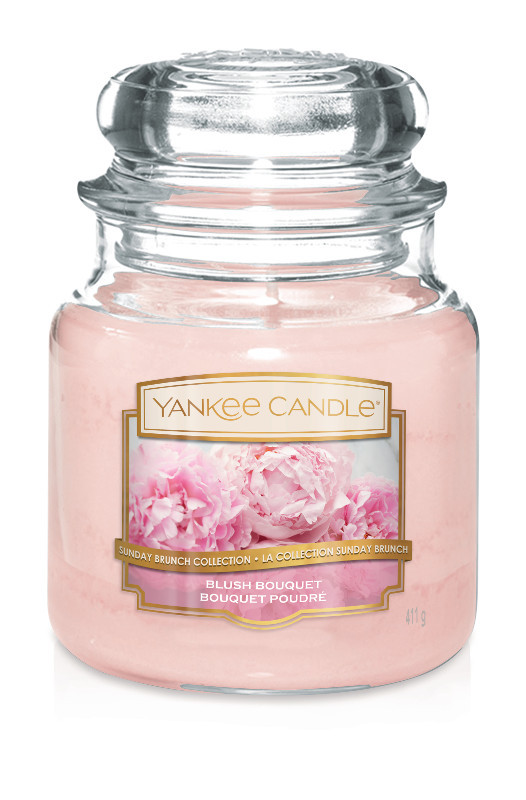 фото Свеча ароматическая yankee candle blush bouquet/ пудровый букет 65-90 ч