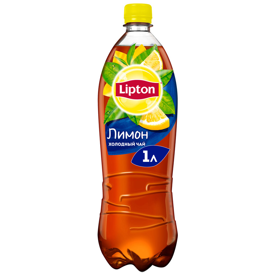 Чай холодный LIPTON Лимон пэт 1л*2 шт