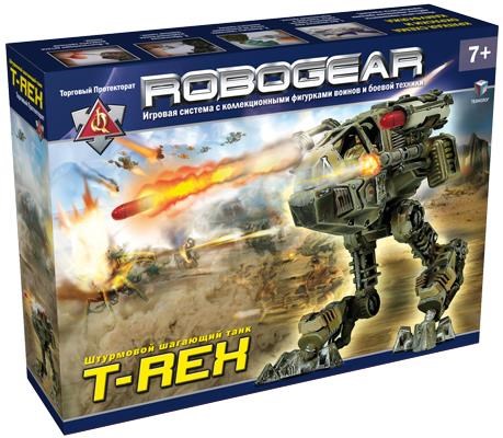 Ти-Рекс ROBOGEAR Боевая машина солдатиков Торговый протекторат РОБОГИР T-Rex 00098