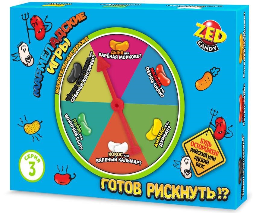 фото Мармеладские игры настольная игра с жевательными драже 3 серия конфитой