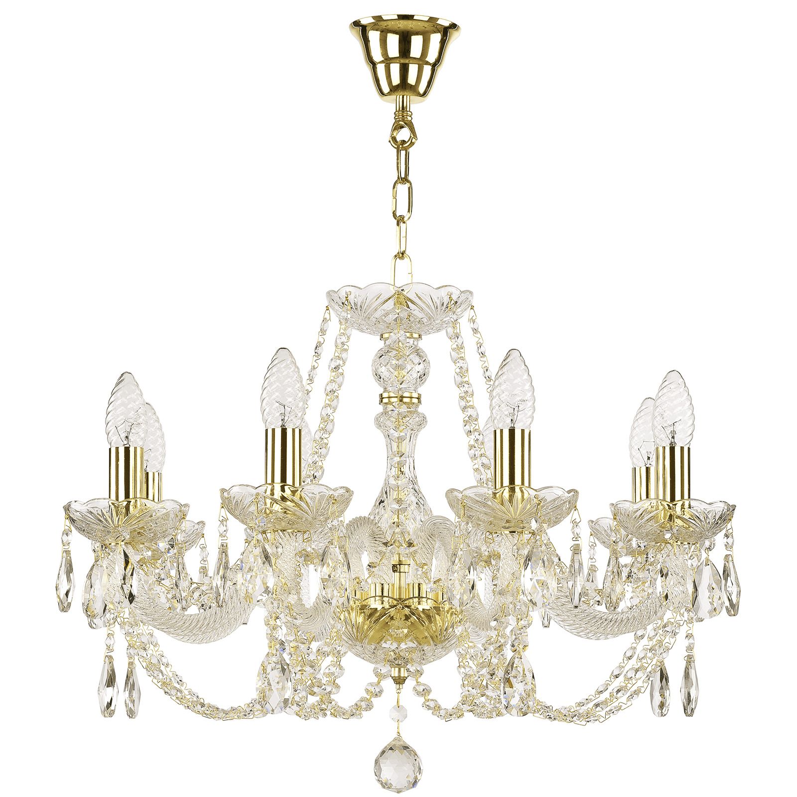 фото Люстра хрустальная 101/8/195 g bohemia ivele crystal