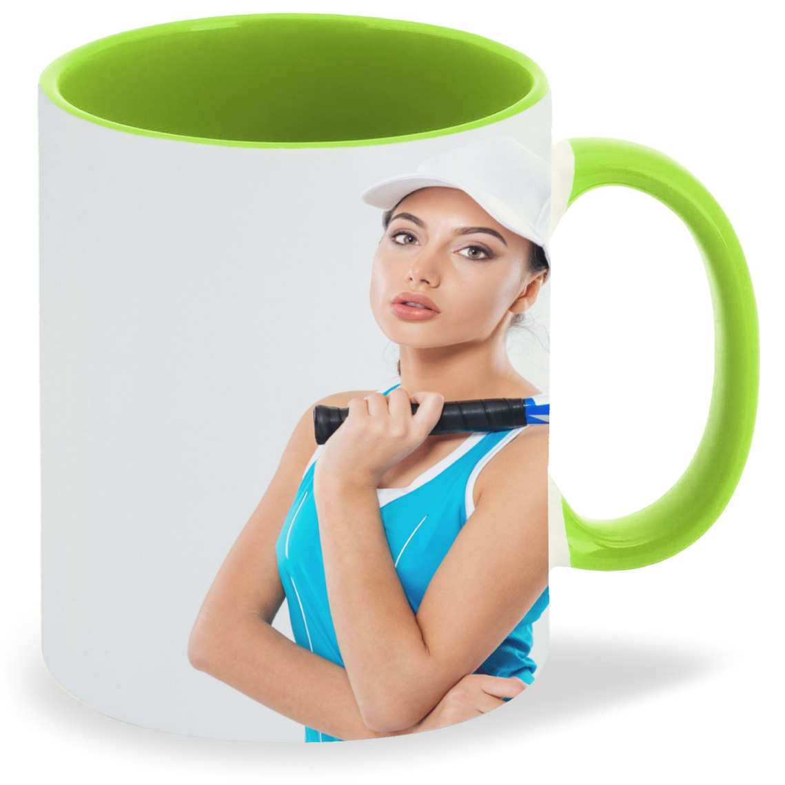 

Кружка CoolPodarok Тенис Девушка с ракеткой, Тенис Девушка с ракеткой