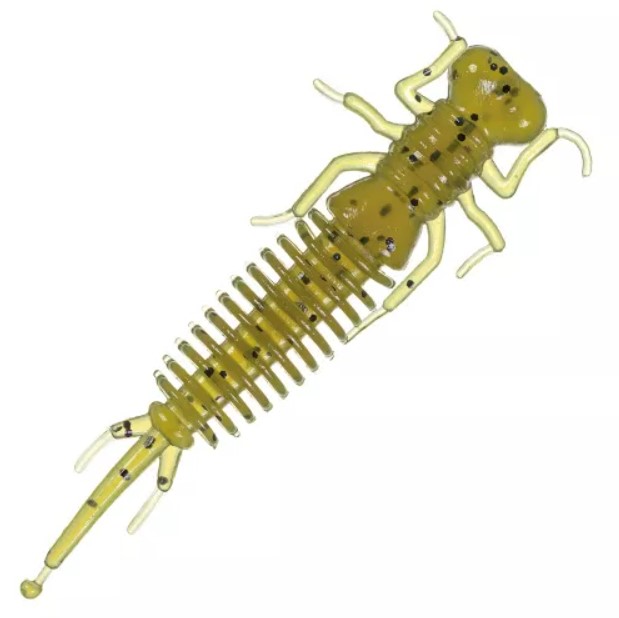 

Приманка Trigger Baits Larva 50мм. №163 8шт., Зеленый, Larva