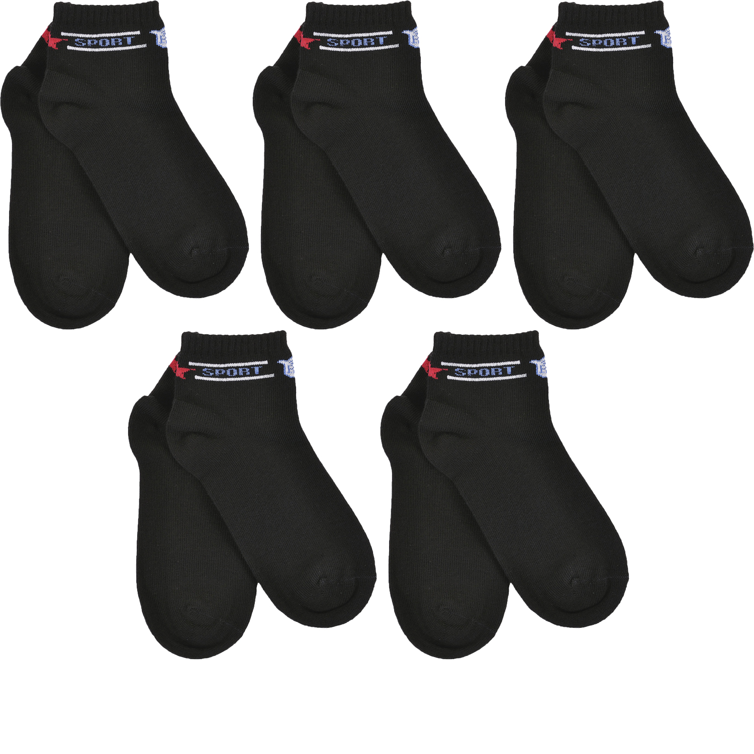 фото Носки детские rusocks 5-дс-21 р.22-24 черные