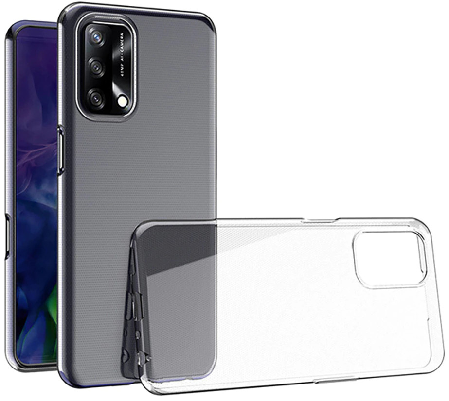 фото Силиконовый чехол jack case для oppo a74 прозрачный