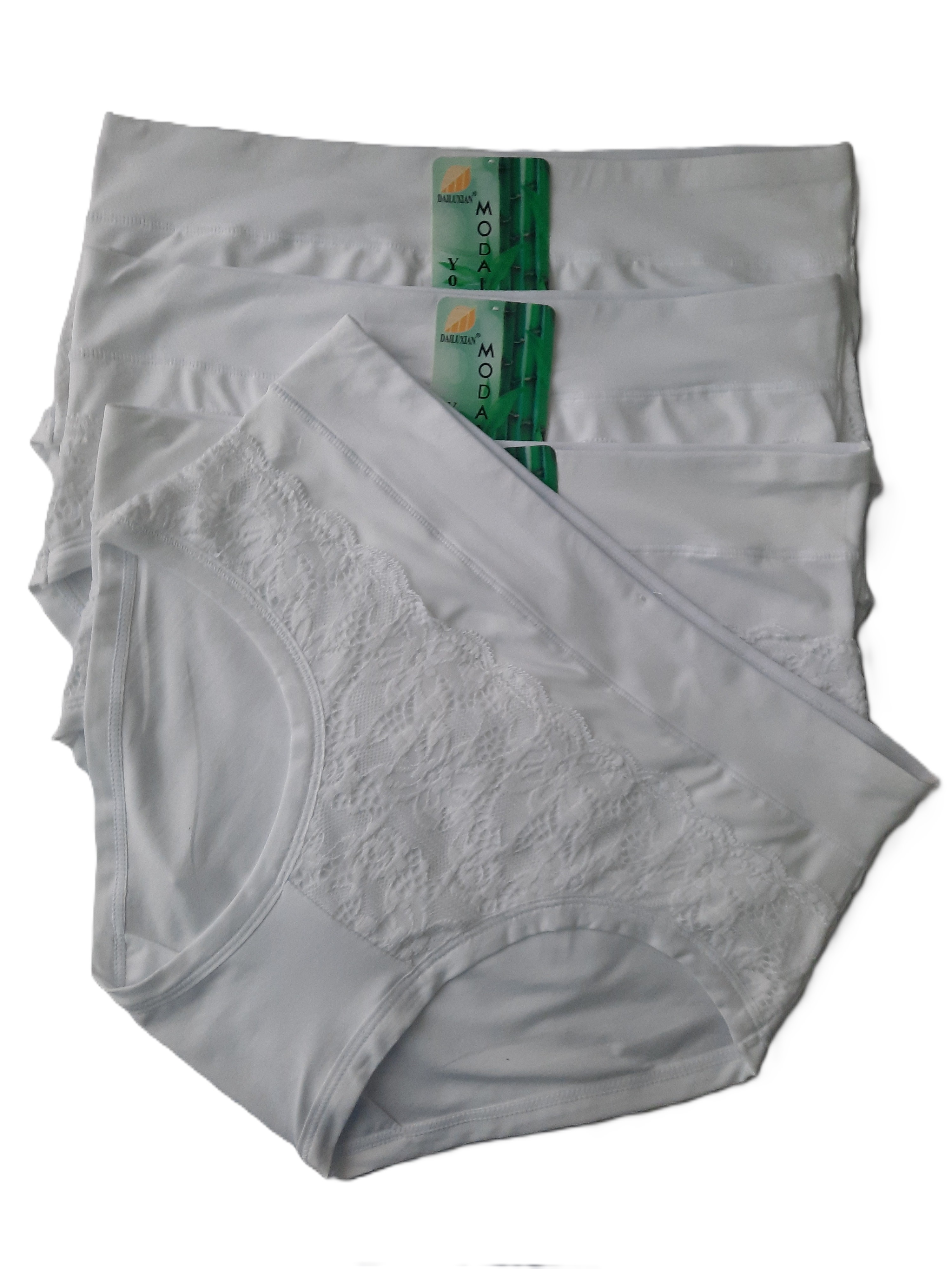 

Комплект трусов женских Modal MOD-4 белых 4XL, 4 шт., Белый, MOD-4
