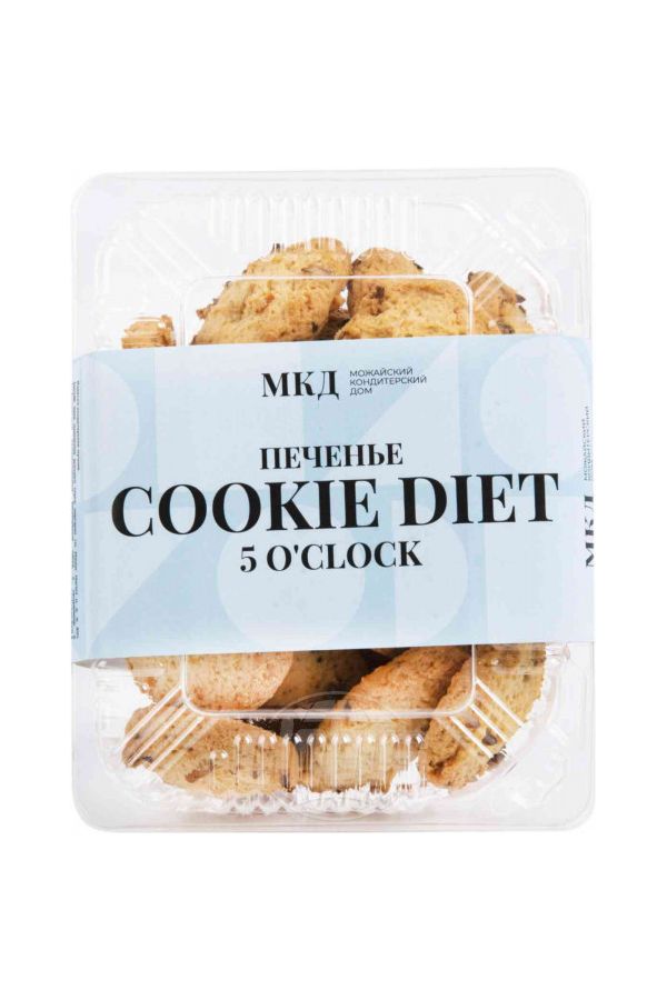 

Печенье Можайский кондитерский дом Cookie Diet 5 O`Clock овсяное к чаю со злаками 150 г