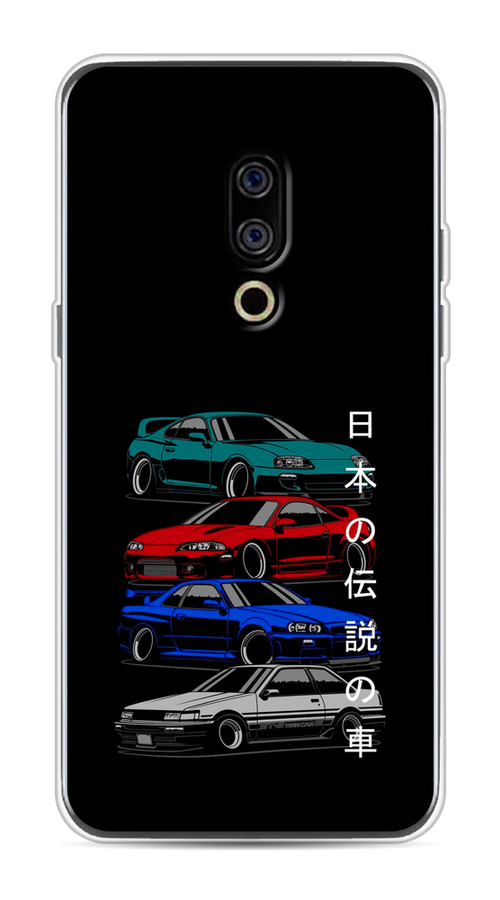 

Чехол Awog на Meizu 15 "JDM Legend cars", Зеленый;красный;синий, 72650-5