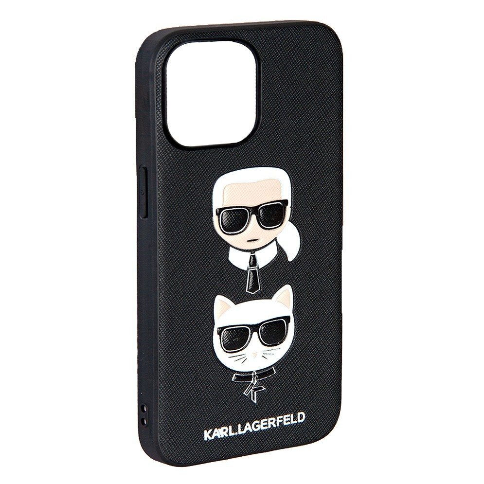

Чехол iPhone 15 Pro KARL LAGERFELD CKC, черный (IS014277)