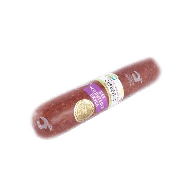 

Колбаса варено-копченая Мясной Дом Бородина Сервелат +-800 г