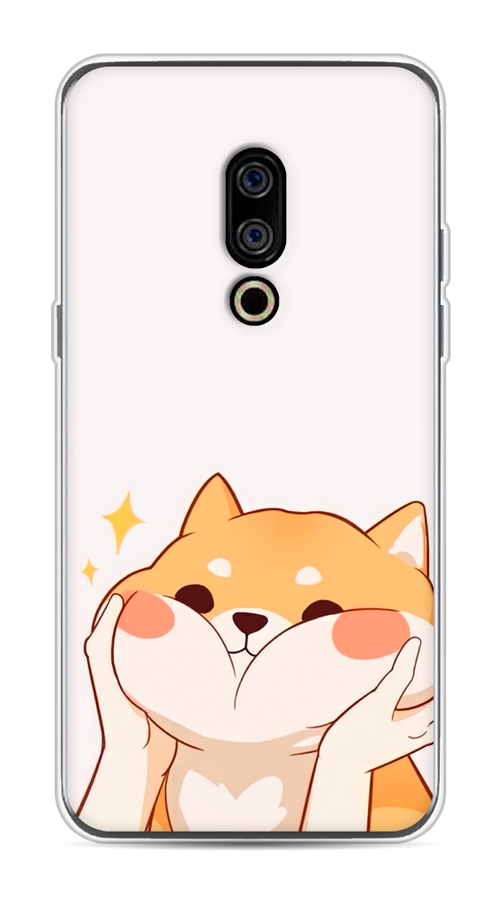 

Чехол Awog на Meizu 15 "Сладкий песик", Оранжевый, 72650-1