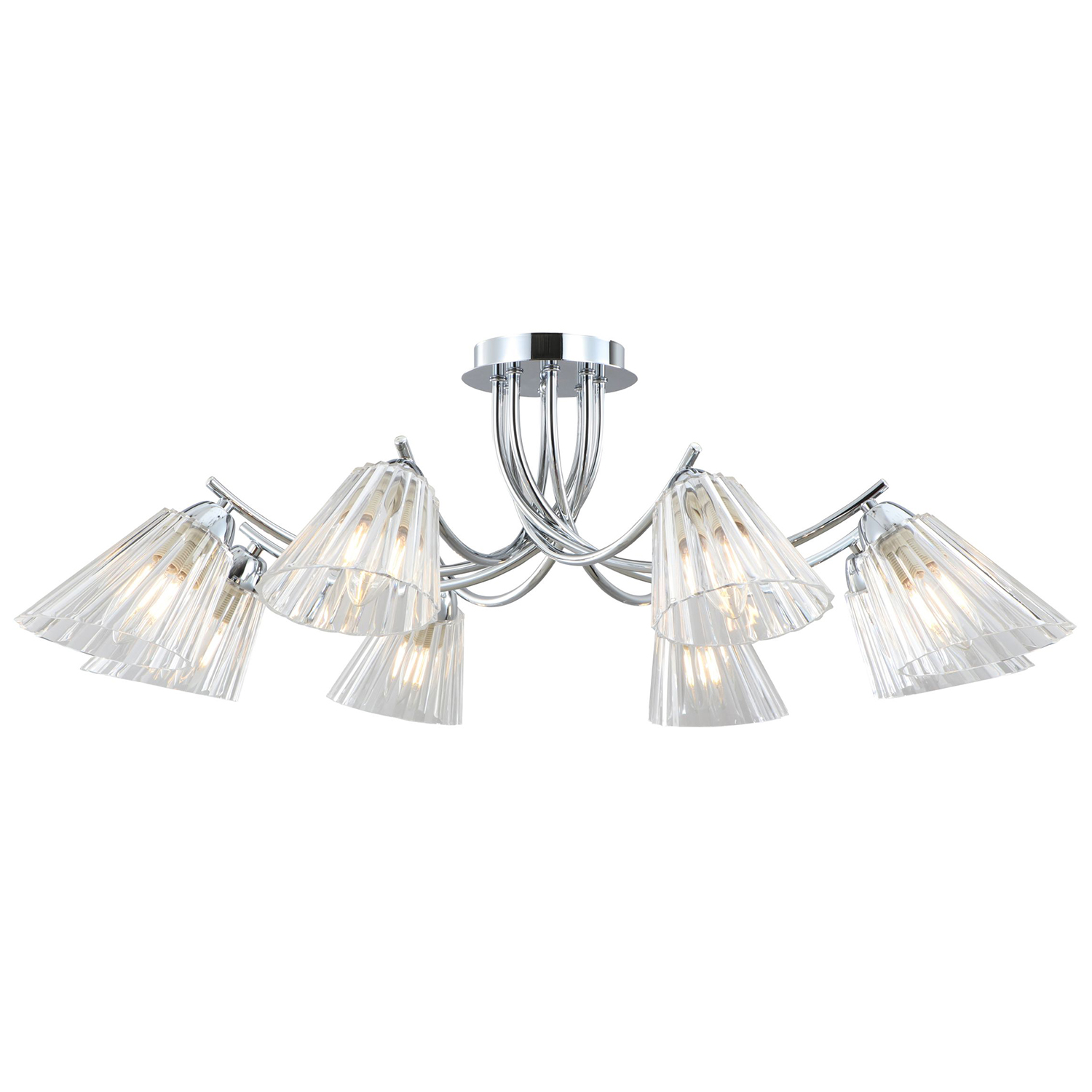 

Люстра потолочная illumico IL5554-8CST-19 CR, IL5554-8CST-19 CR