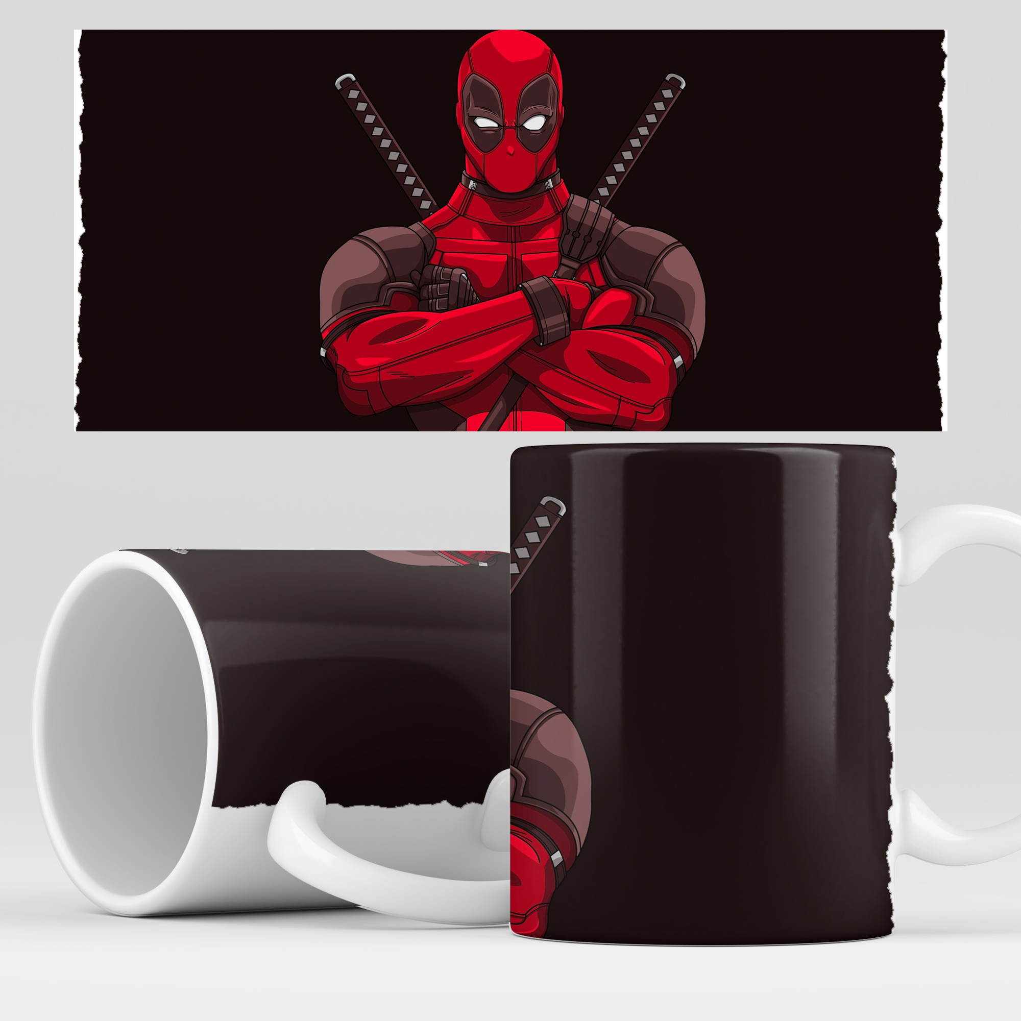 

Кружка RocketCup с принтом "Dead Pool" фильм Дэдпул, DeadPool08