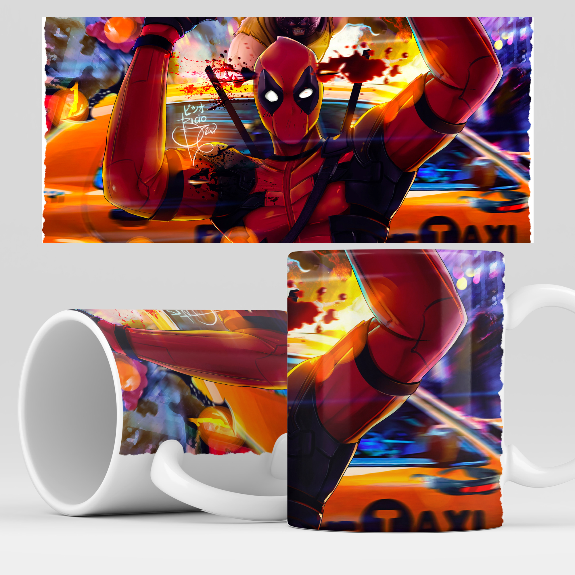 

Кружки и чашки RocketCup DeadPool09, DeadPool09