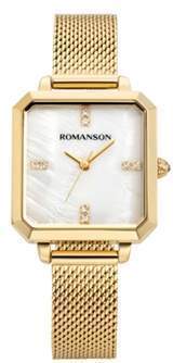 фото Наручные часы женские romanson rm 0b14l lg(wh)