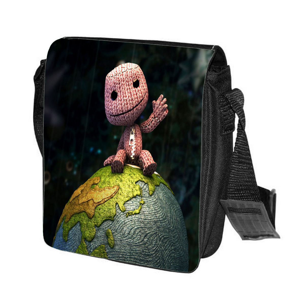 фото Сумка на плечо coolpodarok little big planet персонаж на глобусе