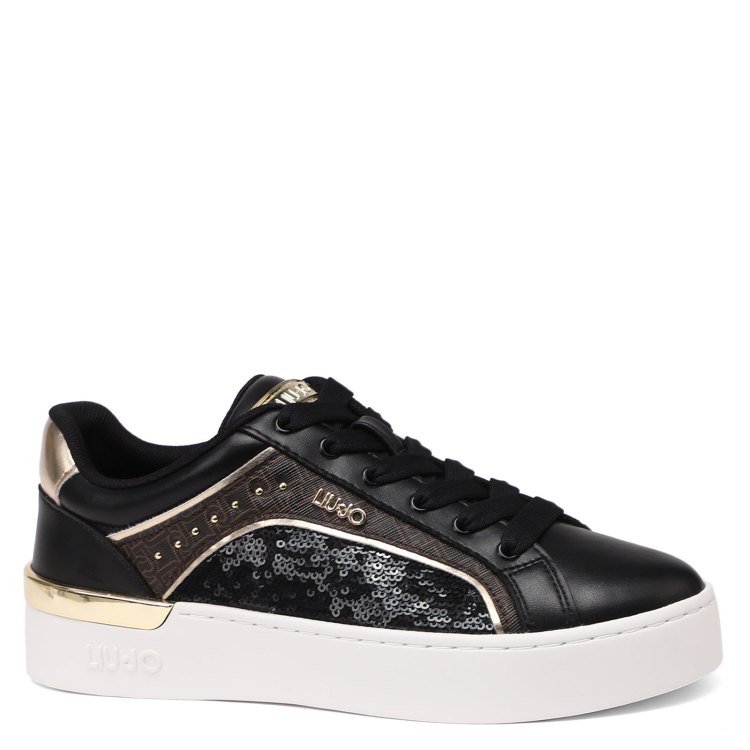

Кеды женские Liu Jo BA4037 черные 37 EU, Черный, BA4037