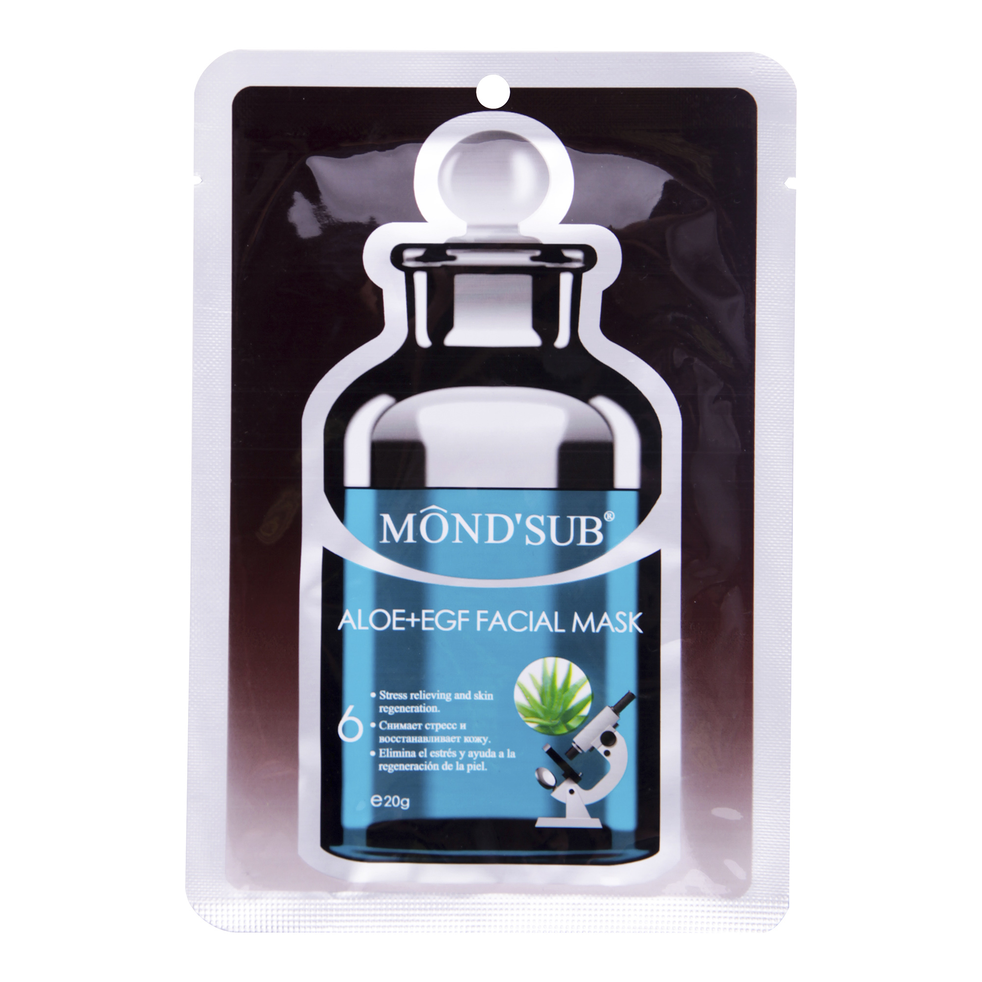 

Маска тканевая для лица Mondsub восстанавливающая 1 шт