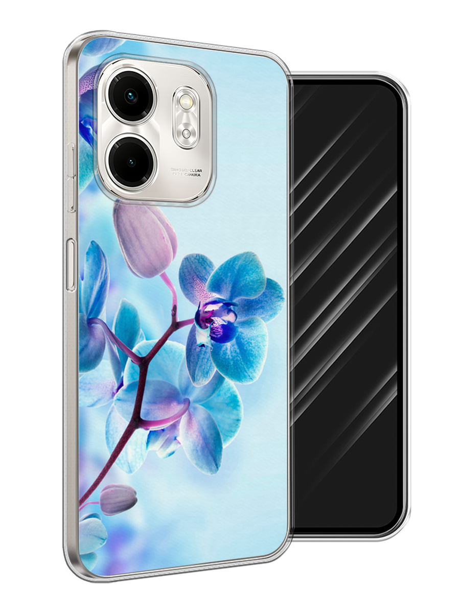 

Чехол Awog на Infinix Smart 9/Hot 50i "Голубая орхидея", Голубой;синий;фиолетовый, 3106750-1
