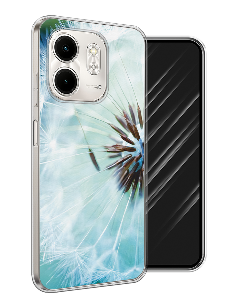 

Чехол Awog на Infinix Smart 9/Hot 50i "Пух одуванчика", Серебристый;серый, 3106750-1