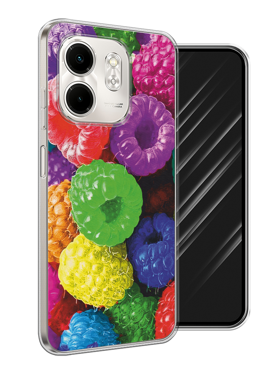 

Чехол Awog на Infinix Smart 9/Hot 50i "Разноцветная малина", Разноцветный, 3106750-1