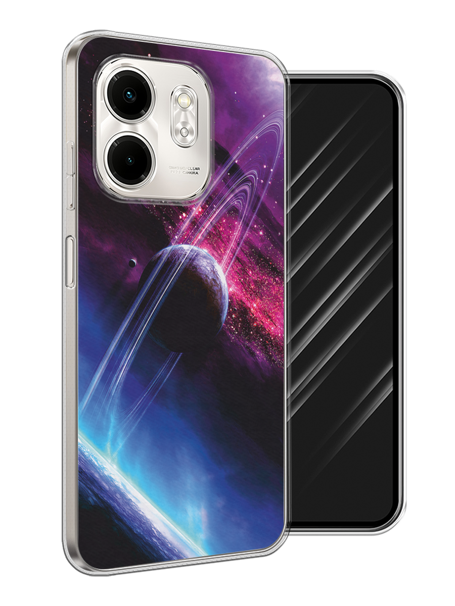 

Чехол Awog на Infinix Smart 9/Hot 50i "Космос 17", Черный;фиолетовый, 3106750-1
