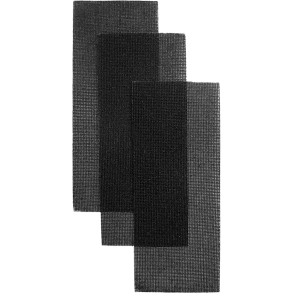 

Biber Сетка абразивная P120 110x280мм 70605 тов-038356 (упк. 10 шт), Черный