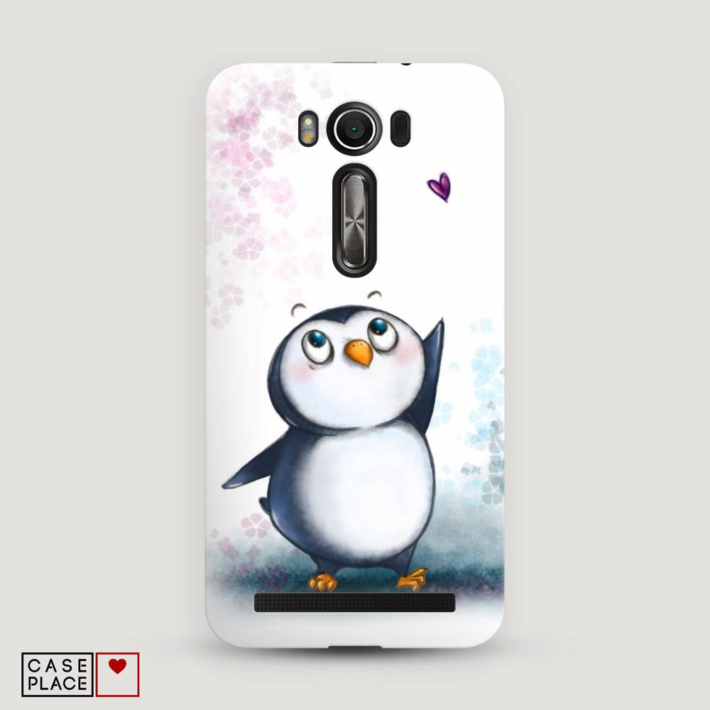 

Чехол Awog "Пингвин и сердечко" для Asus Zenfone 2 Laser ZE550/551KL