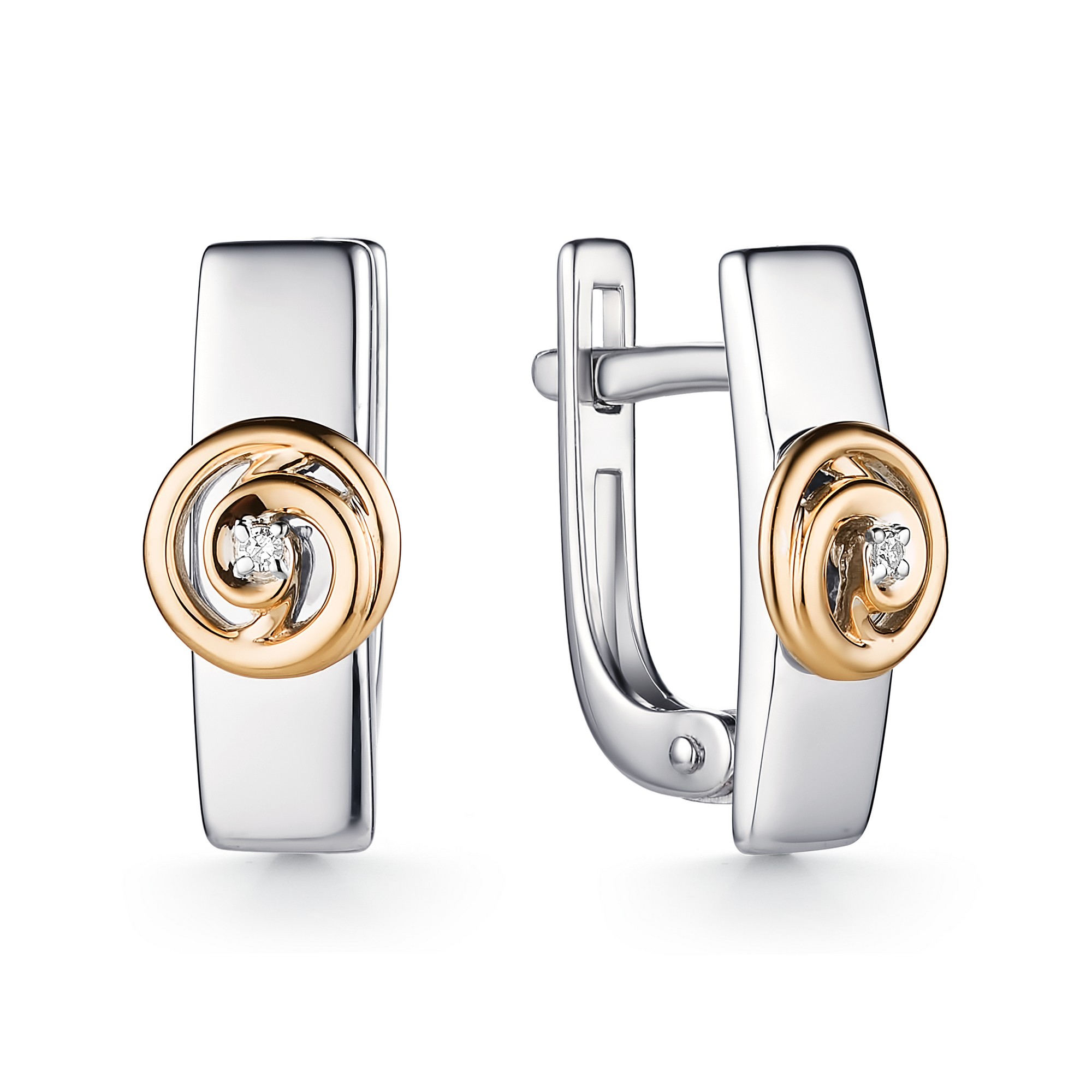

Серьги женские из серебра АЛЬКОР 02-1322/000Б-00 бриллиант, 02-1322/000Б-00