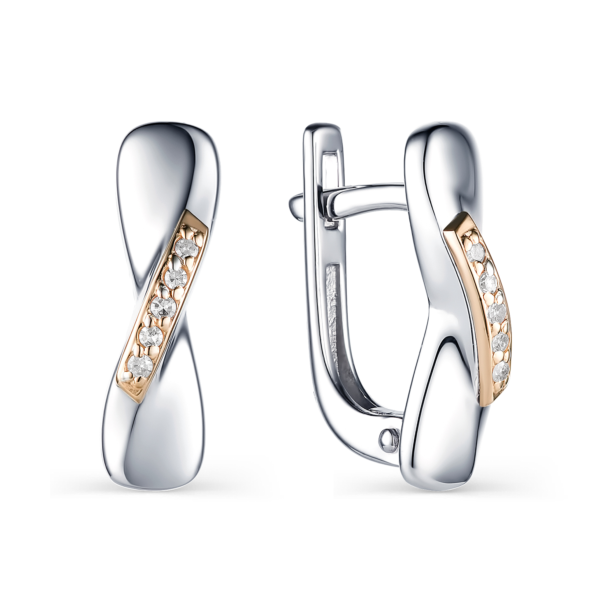 

Серьги женские из серебра АЛЬКОР 02-1597/000Б-00 бриллиант, 02-1597/000Б-00