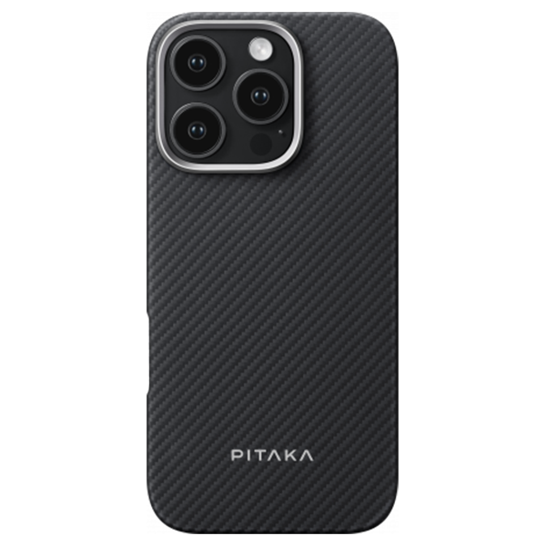 Чехол Pitaka Ultra-Slim Case для iPhone 16 Pro Max Black/Grey (KI1601PMA)