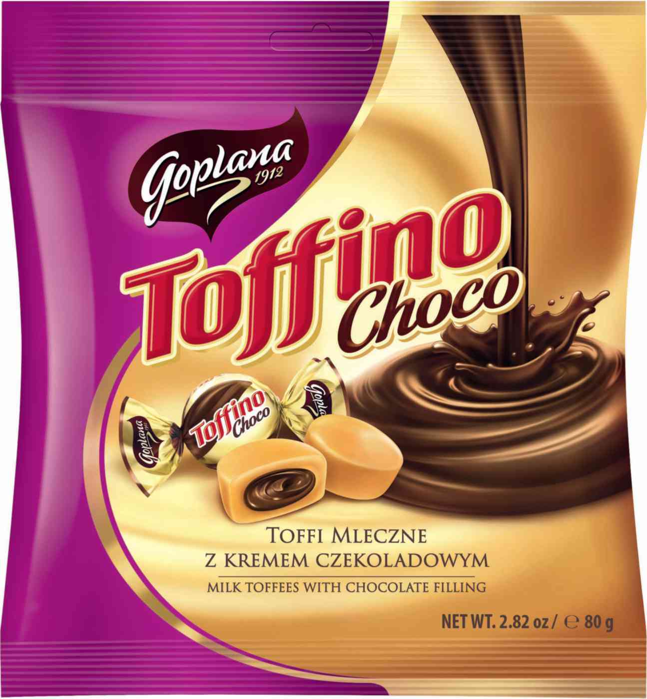 

Конфеты желейные Colian Goplana Toffino Choco 80 г