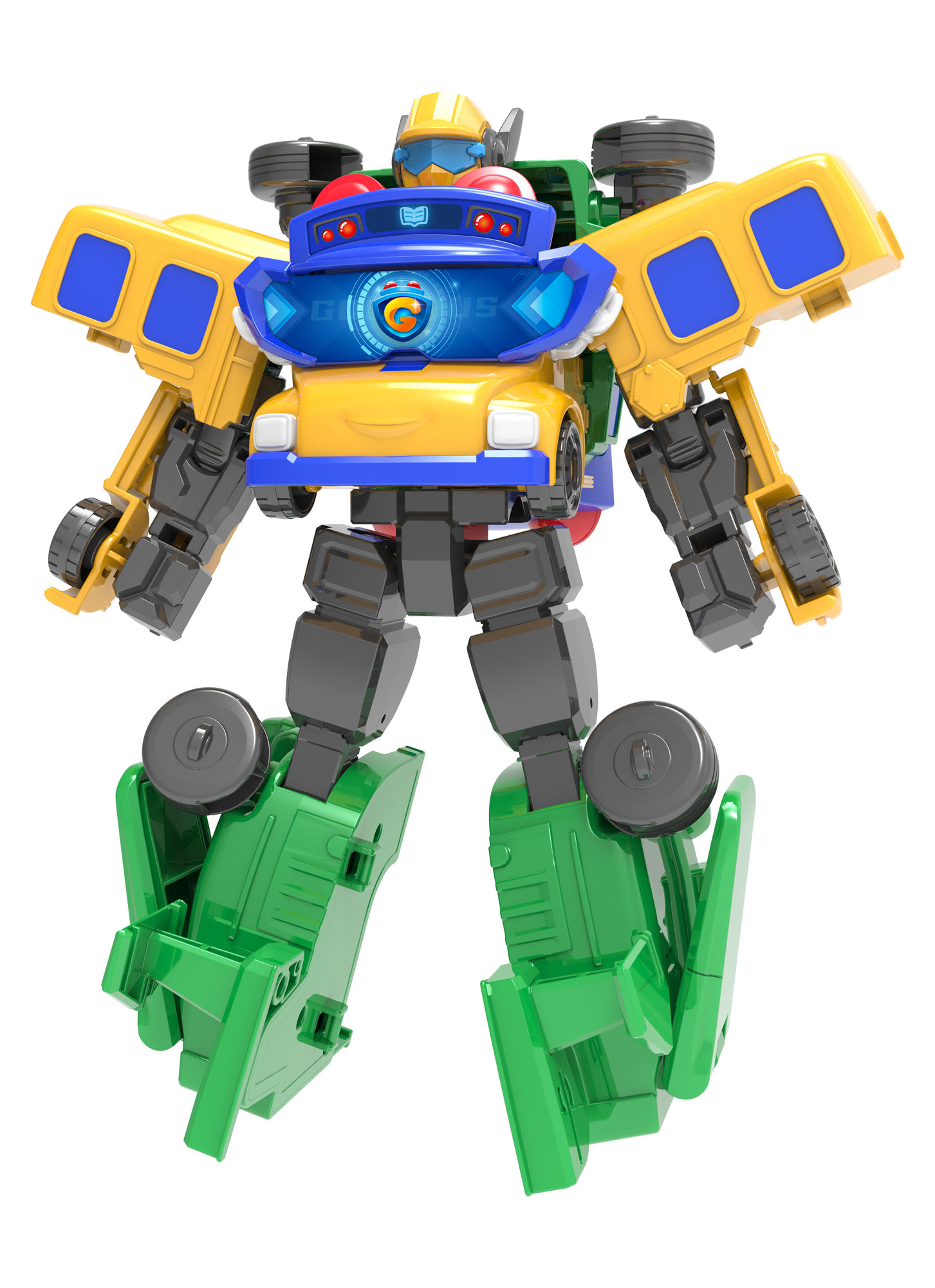 Робот пилот Школьный автобус X 2 в 1, Школьный автобус Гордон GoGoBus