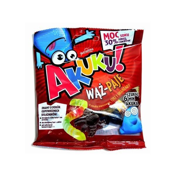 

Мармелад Colian Akuku! Waz-Paje жевательный 90 г