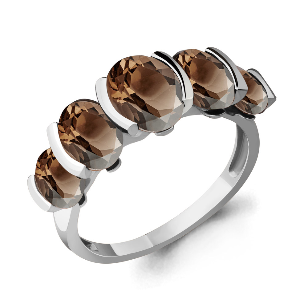 

Кольцо из серебра с кварцем р. 19,5 Aquamarine 6523701_925_р, 6523701_925_р