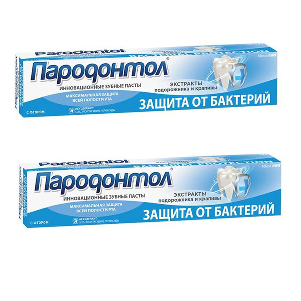 

Зубная паста СВОБОДА Пародонтол антибак. Защита 63г. (2 шт в наборе)
