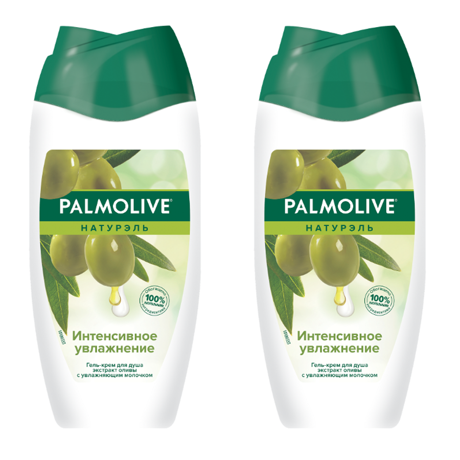 фото Гель для душа palmolive naturals с оливковым молочком 250мл (набор из 2 шт)