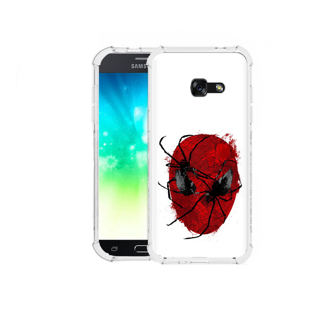 

Чехол MyPads Tocco для Samsung Galaxy A3 (2016) человек паук, Прозрачный, Tocco