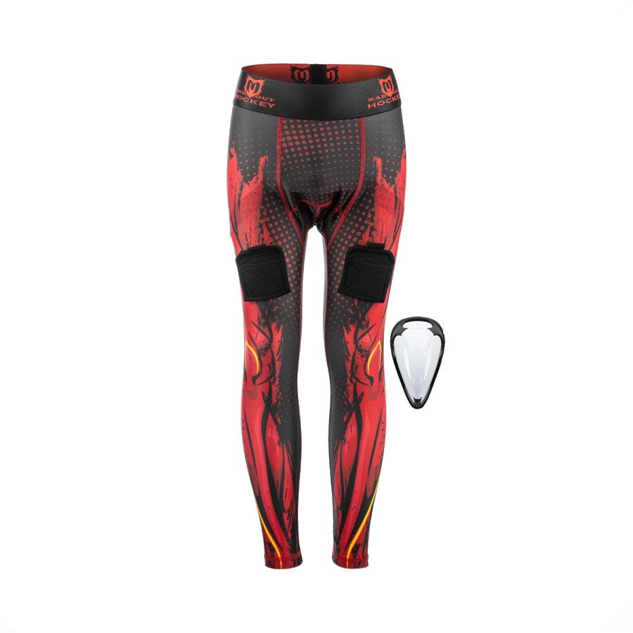 Термобелье детское низ Mad Guy KID'S Speedster, красный, 152