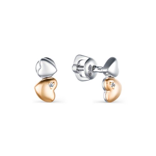 

Серьги женские из серебра АЛЬКОР 02-1635/000Б-00 бриллиант, 02-1635/000Б-00