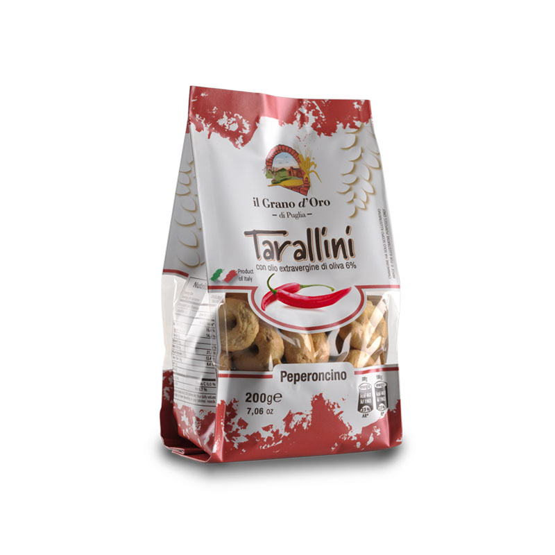 

Тараллини Il Grano D'oro Peperoncino с перцем Чили 200 г