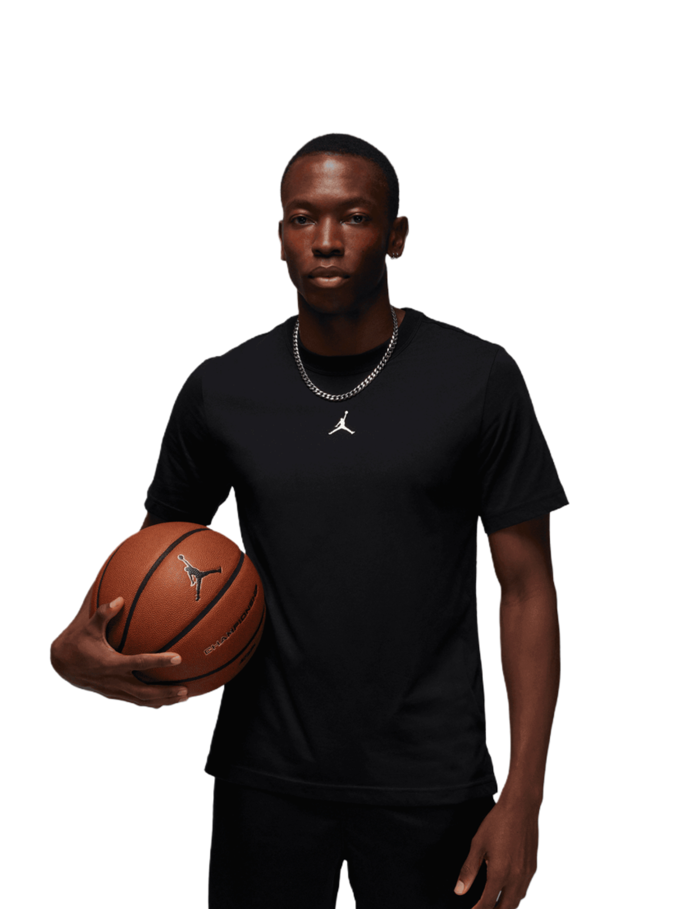 

Футболка мужская Nike Dri-FIT Sport Top черная XXL, Черный, Jordan Dri-FIT Sport Top