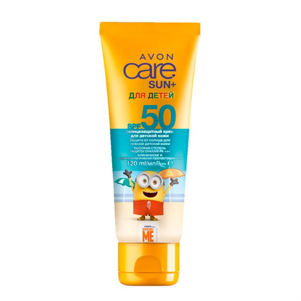 фото Солнцезащитный крем для детей avon spf 50, 120 мл