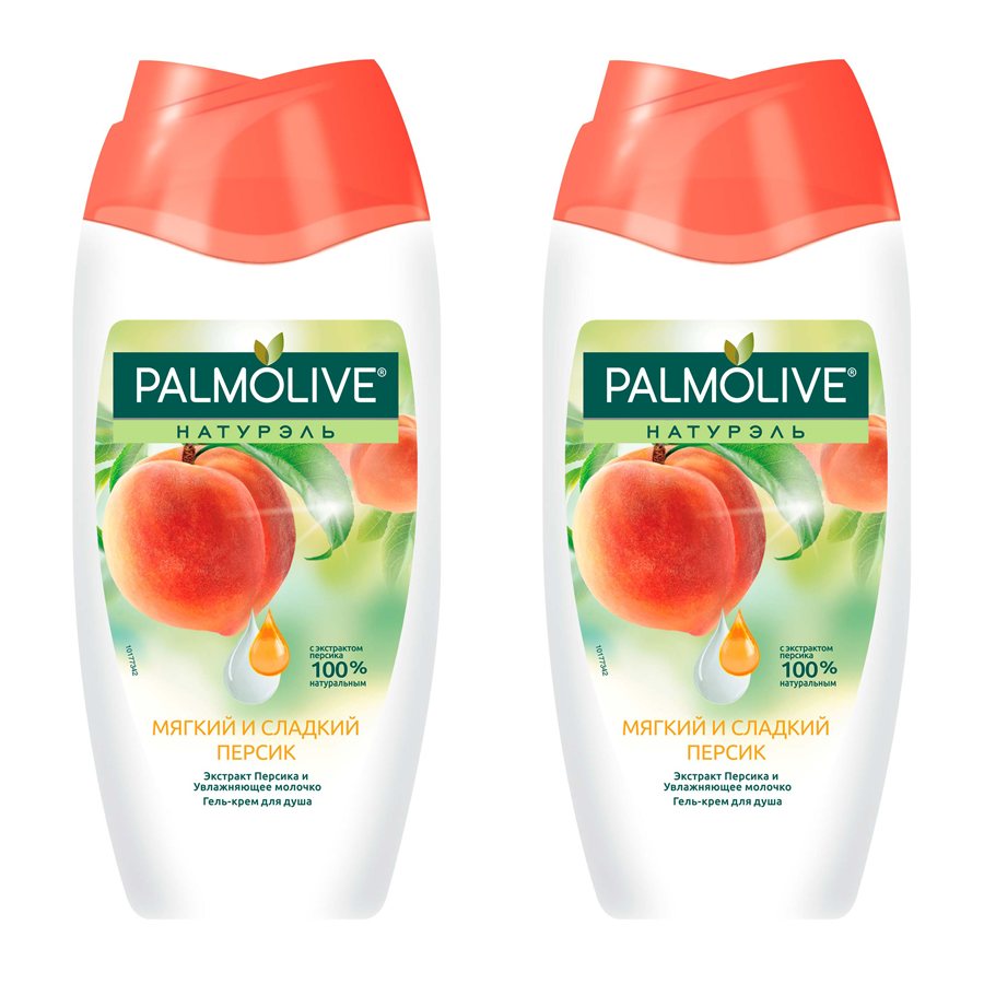 фото Гель для душа palmolive naturals мягкий и сладкий персик 250мл (набор из 2 шт)