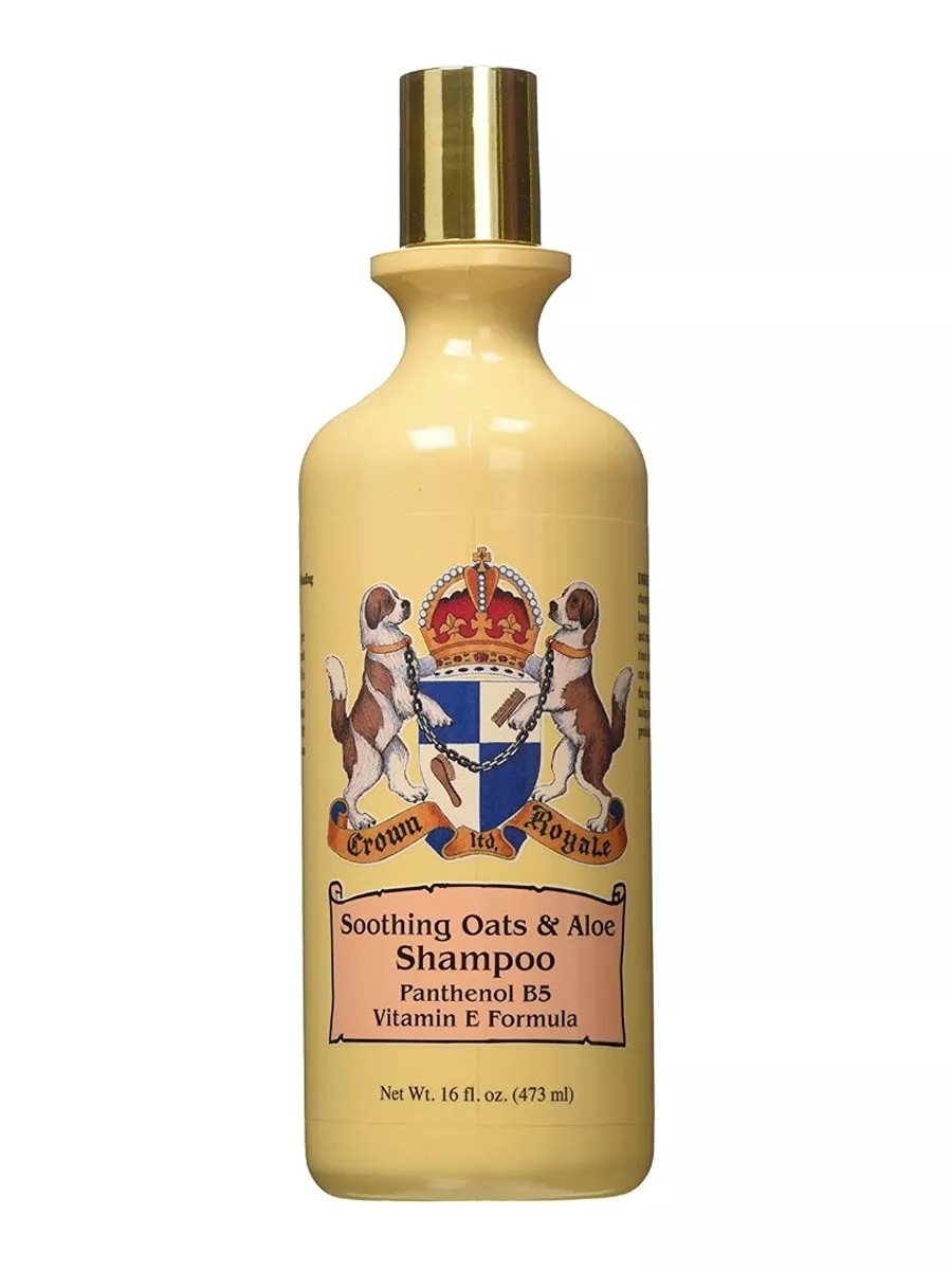 

Шампунь для собак Crown Royale Soothing Oats and Aloe Shampoo, успокаивающий, 473 мл